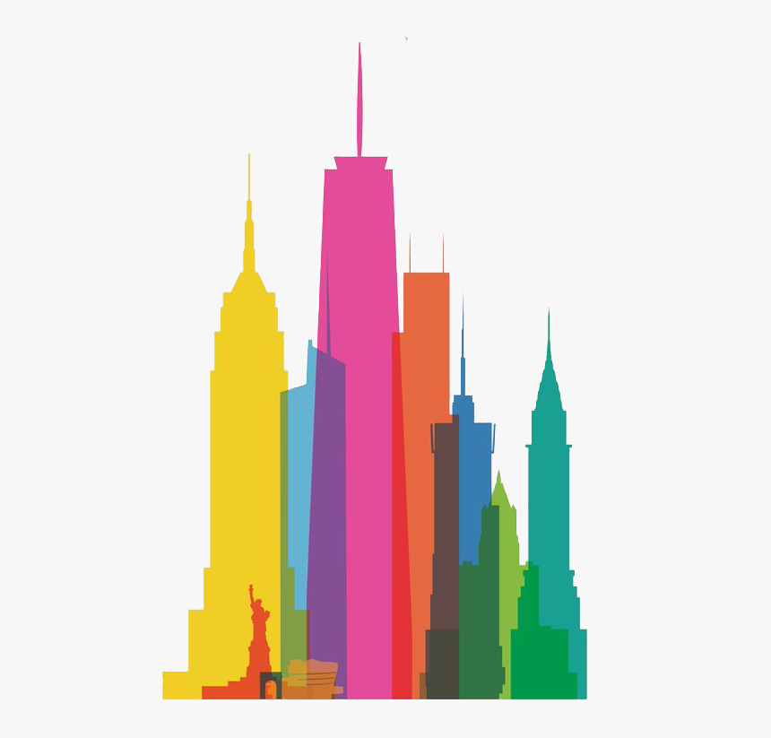 Houston Vector Skyline Nyc - Yoni Alter New York, HD Png Download, Free Download