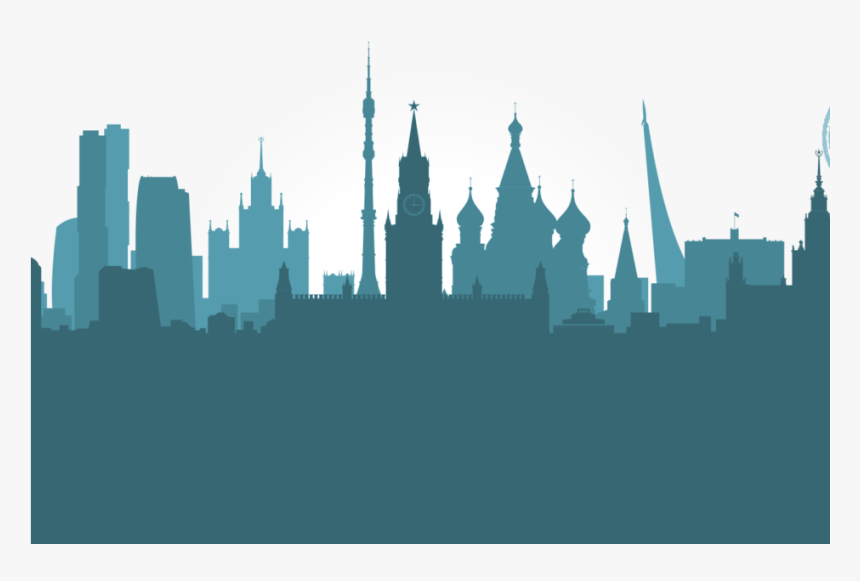 Get A Visa - Skyline Moscow Silhouette Png, Transparent Png, Free Download