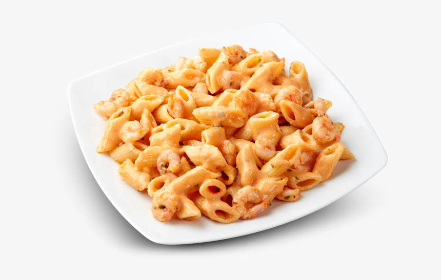 Salmon And Shrimps Pennette Pasta - Rigatoni Con La Pajata, HD Png Download, Free Download