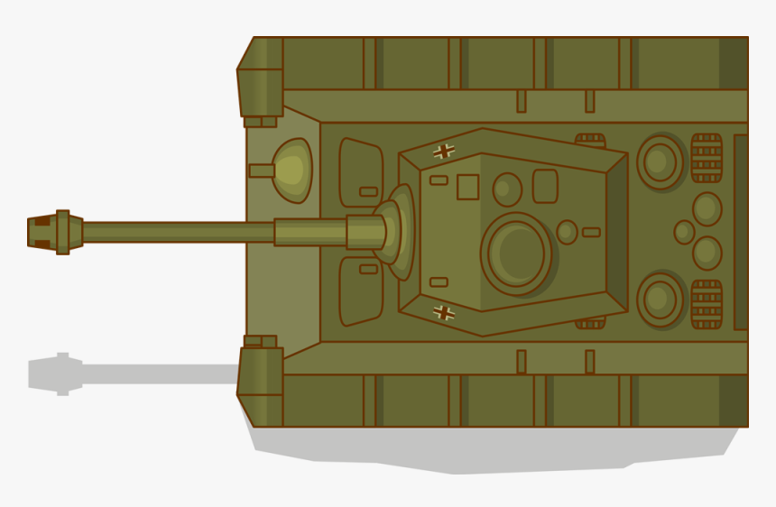 Free To Use & Public Domain Tanks Clip Art - Army Tank Top View Png, Transparent Png, Free Download
