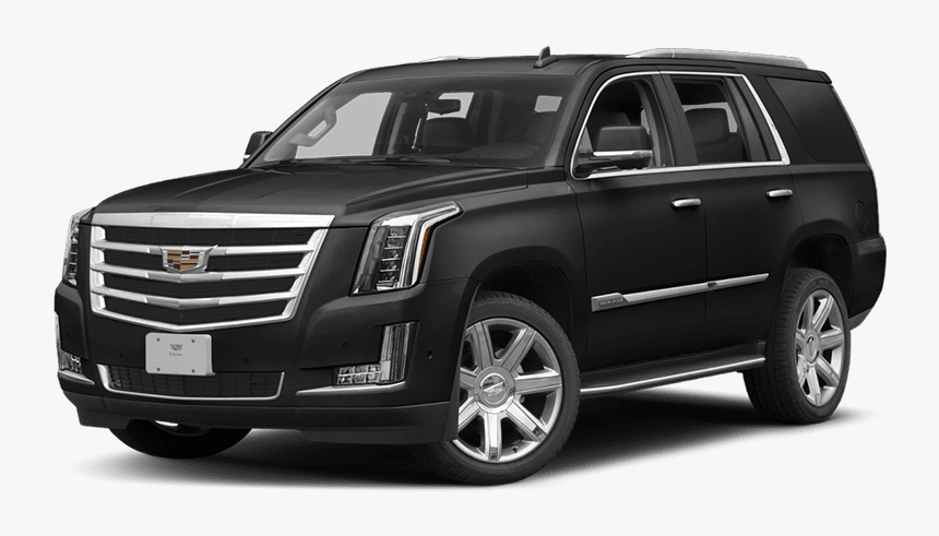 Land Vehicle,luxury Vehicle,cadillac Escalade,sport - Black Cadillac Escalade 2019, HD Png Download, Free Download