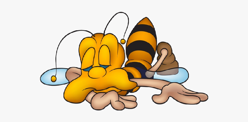 Cute Bee Png - Funny Bees, Transparent Png, Free Download