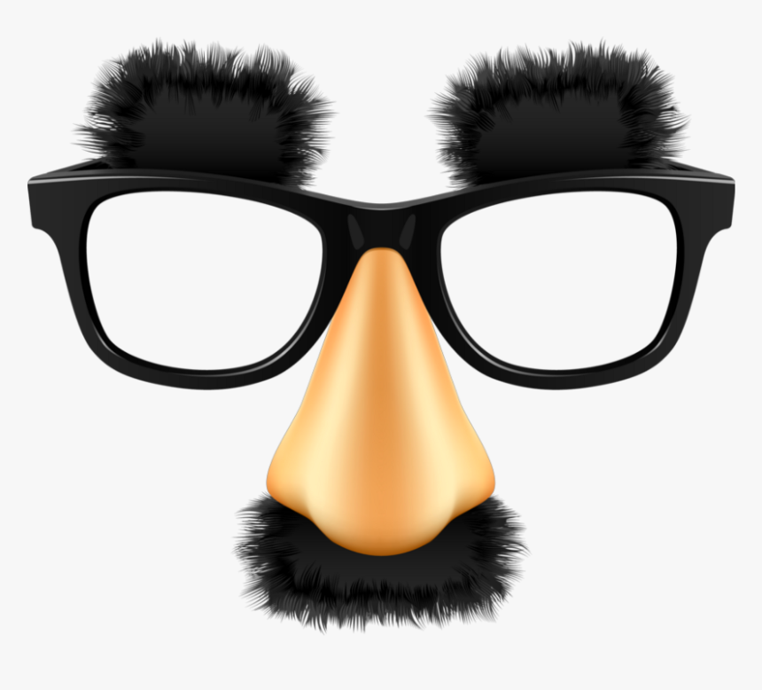 Clip Art Mustache And Glasses Mask - Glasses With Mustache Png, Transparent Png, Free Download