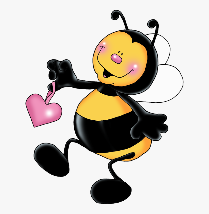 Фотки Cute Bee, Cartoons Love, Pink Love, Bee Clipart, - Bee Pink, HD Png Download, Free Download