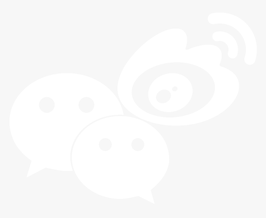 Free Wechat Logo Png - Weibo Logo White Png, Transparent Png, Free Download