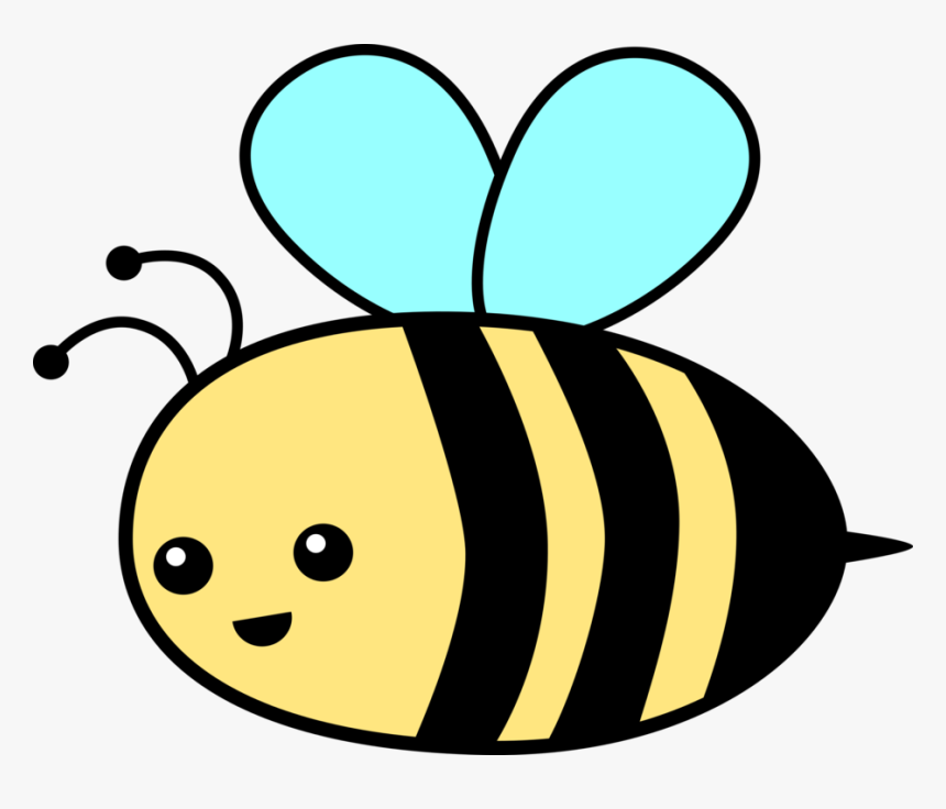Transparent Cute Bee Png - Openclipart Org, Png Download, Free Download