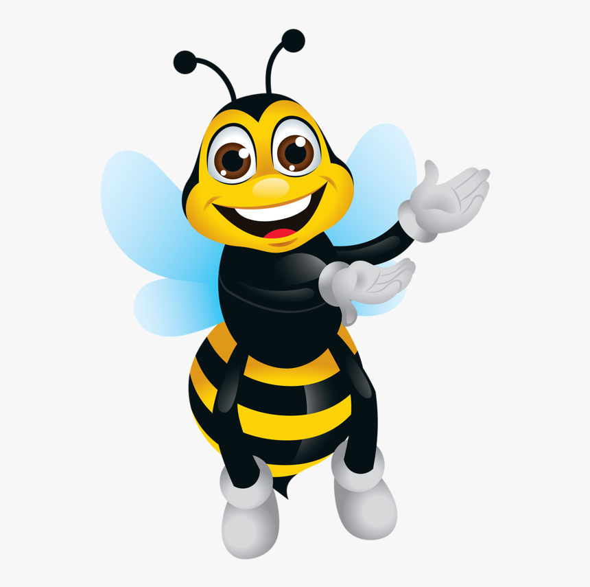 Honey Bee Hakim Library Letter - Con Ong Chăm Chỉ, HD Png Download, Free Download