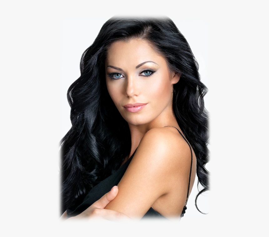 Goshen Hair Salon Model - Dyed Black Hair, HD Png Download, Free Download