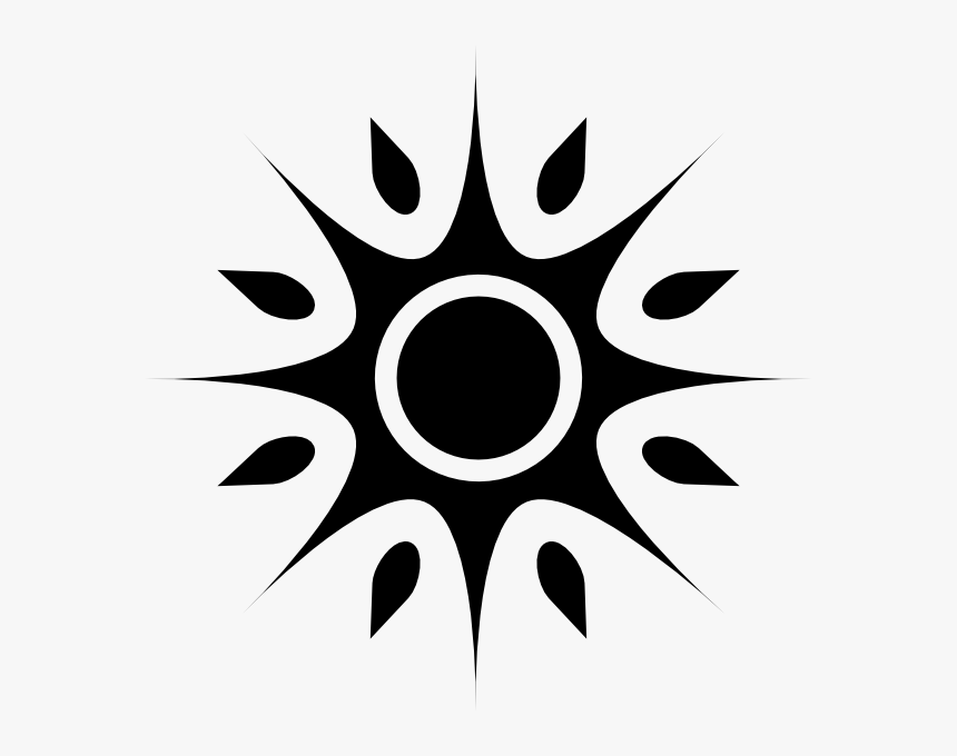 #sun #blacksun #black #solnegro - Transparent Tokyo Ghoul Symbols, HD Png Download, Free Download