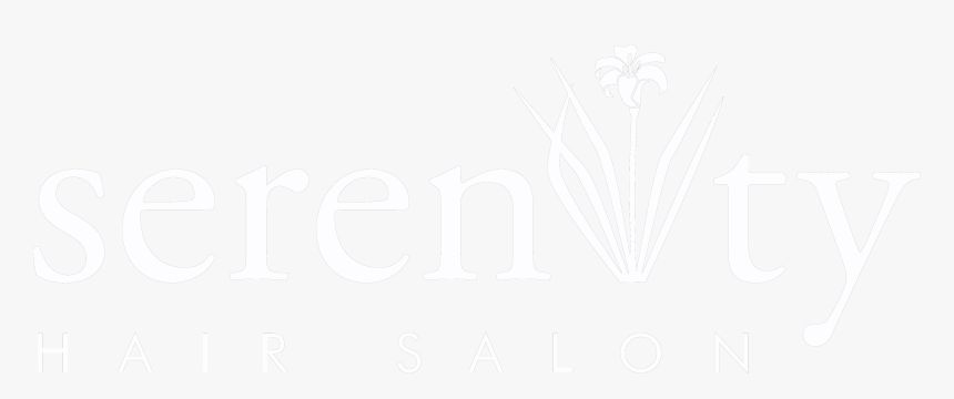 Serenity Hair Salon White Logo - Illustration, HD Png Download, Free Download