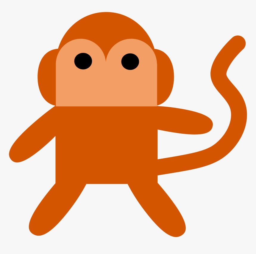 Cheeky Monkey Clip Arts - Monkey Clip Art, HD Png Download, Free Download