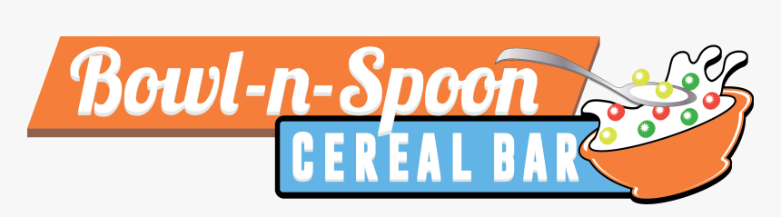 Bowl And Spoon Cereal Bar, HD Png Download, Free Download