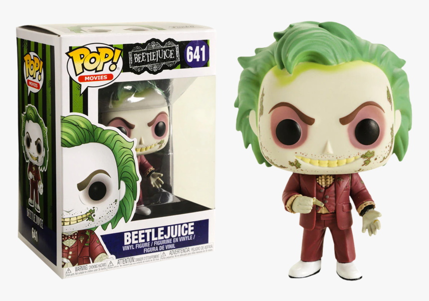 Beetlejuice In Tuxedo Us Exclusive Pop Vinyl Figure - Beetlejuice Funko Hot Topic, HD Png Download, Free Download