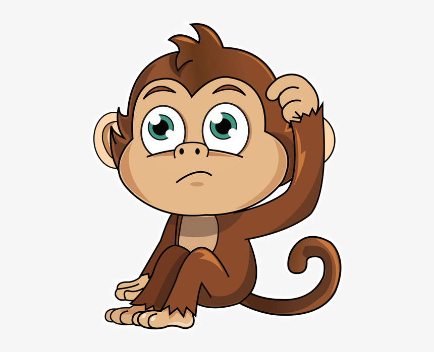Transparent Silly Monkey Clipart - Animated Picture Of Animals, HD Png Download, Free Download