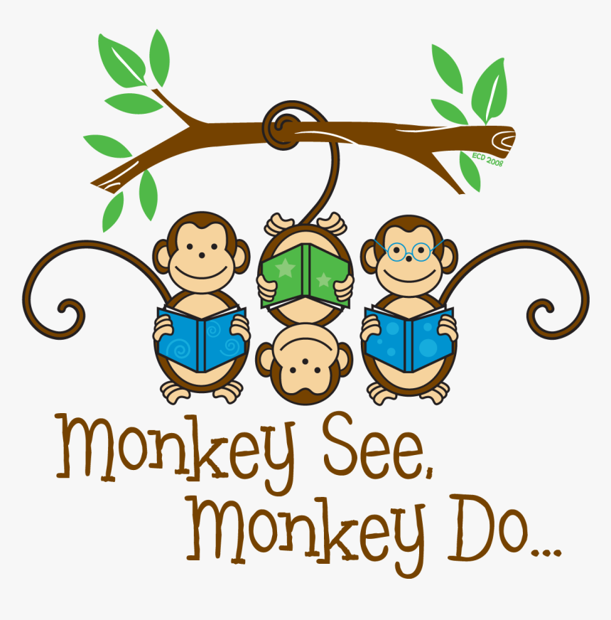 Monkey See What Monkey Do, HD Png Download, Free Download