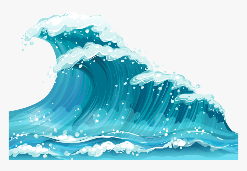 Hd Ocean Waves Gclipart - Ocean Waves Clipart, HD Png Download, Free Download