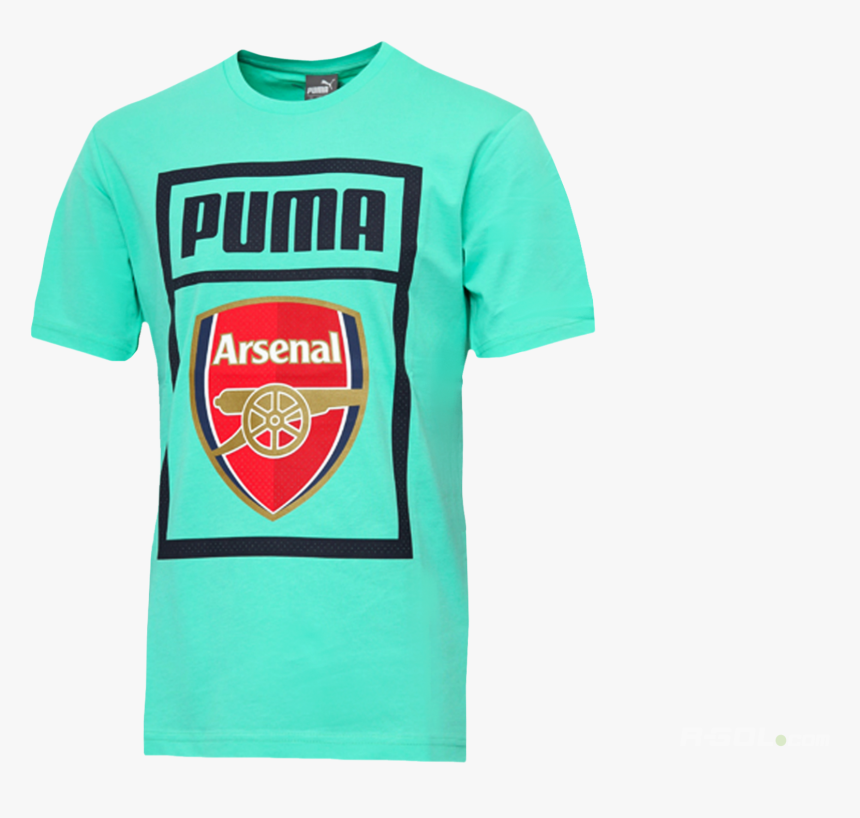 T-shirt Puma Arsenal Fc Fan Cannon Tee 754152 14 Puma - Puma Arsenal T Shirt, HD Png Download, Free Download