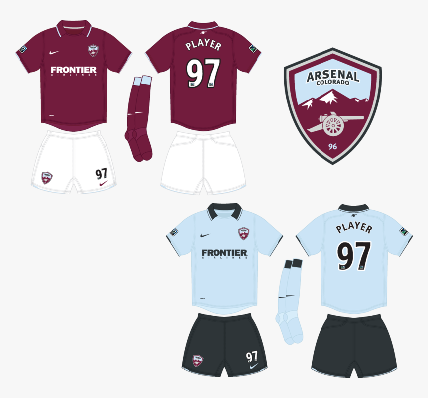 Arsenalcolorado - Sports Jersey, HD Png Download, Free Download