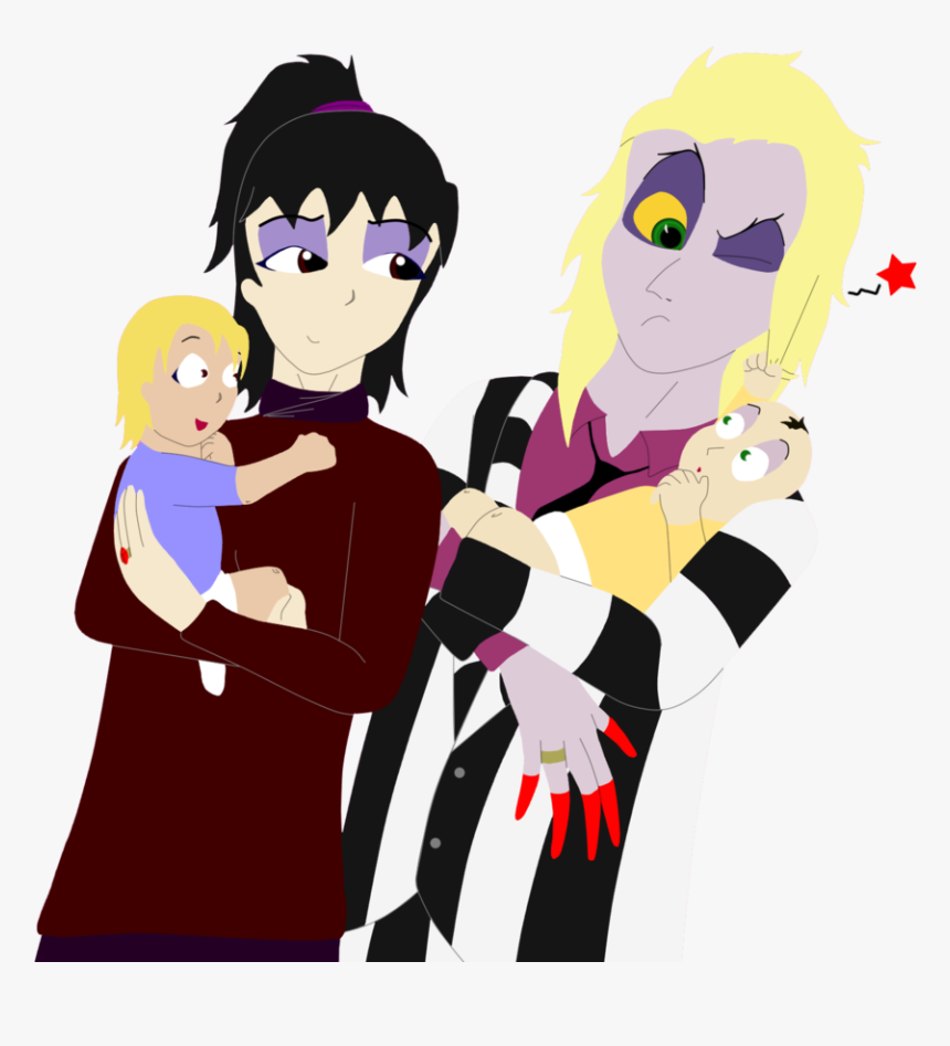 And Lydia Family Take By Fableworldna On - Beetlejuice Art Lydia X Beetlejuice, HD Png Download, Free Download