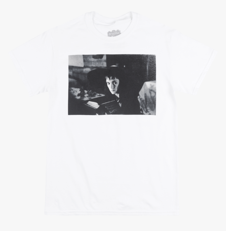 Beetlejuice Lydia T-shirt Mens White Movie Scene Licensed - Monochrome, HD Png Download, Free Download