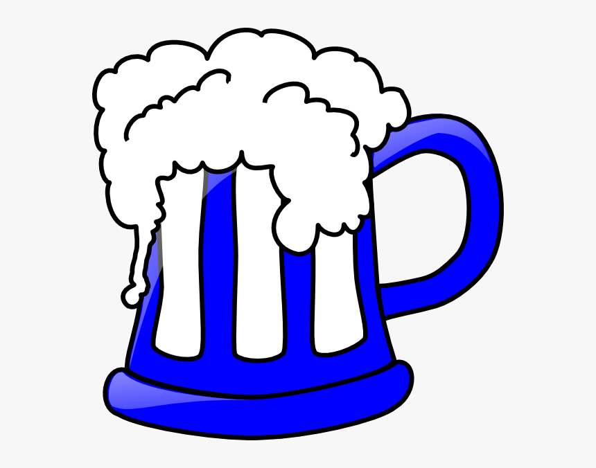 Blue Beer Mug Svg Clip Arts Beer Stein Clipart Hd Png Download Kindpng
