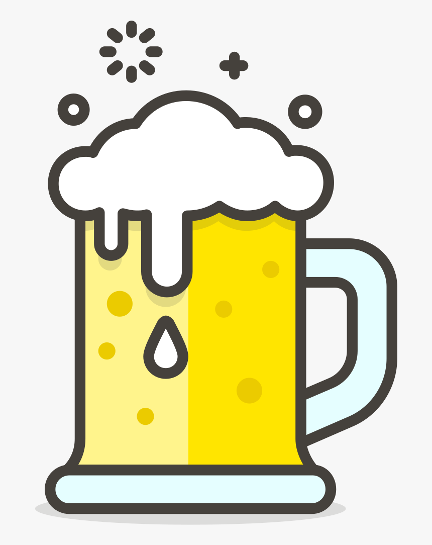 577 Beer Mug - Beer Icon Emoji Transparent, HD Png Download, Free Download