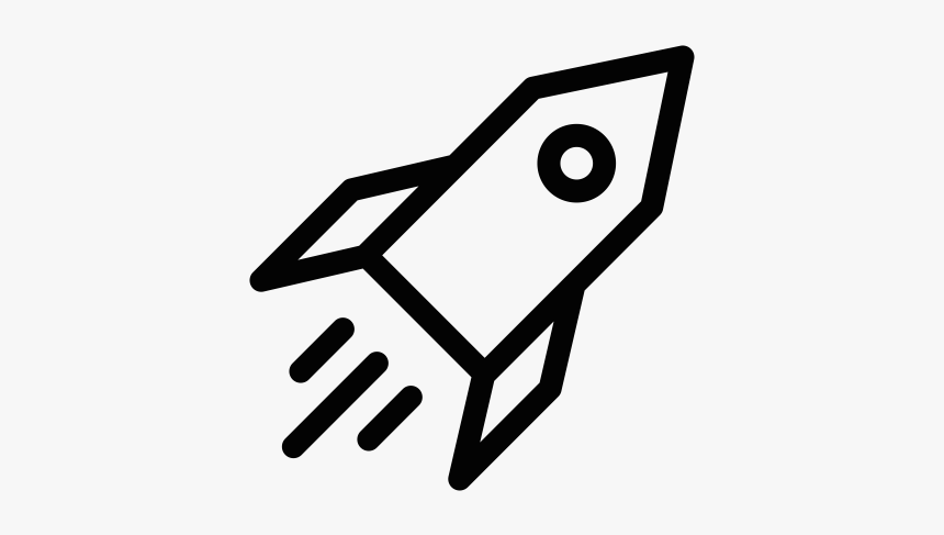 Rocket Icon - Line Art, HD Png Download, Free Download