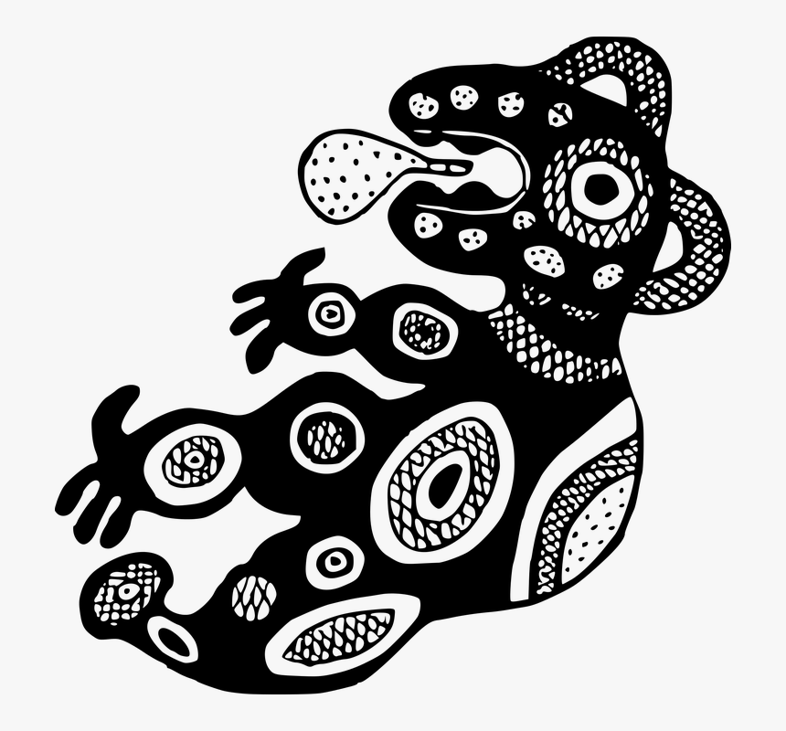 Aboriginal, Animal, Character, Design, Tribal - Aboriginal Art No Background, HD Png Download, Free Download
