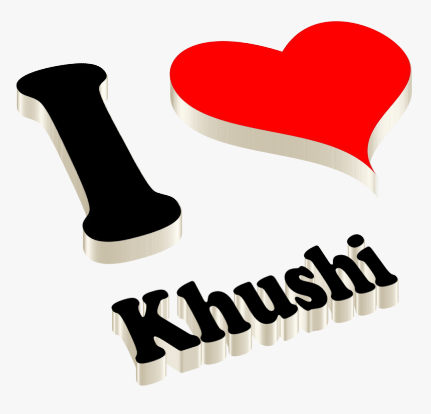 Khushi Heart Name Transparent Png - Khushi Name, Png Download, Free Download