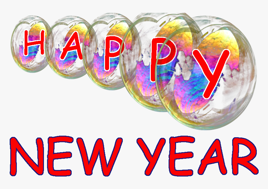 Happy New Year Transparent Background Image - Happy New Year Png Gif, Png Download, Free Download