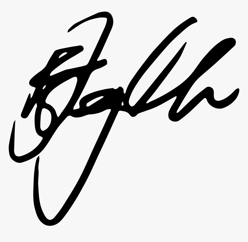 Author Signature - Calligraphy, HD Png Download, Free Download