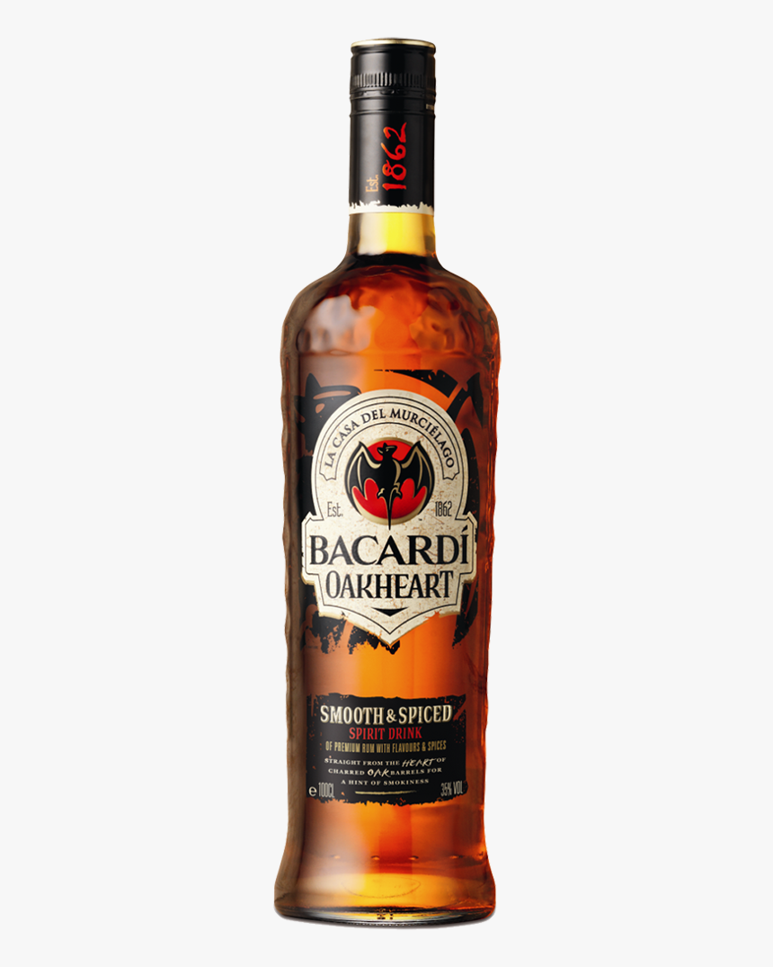 Bacardi Dark Spiced Rum, HD Png Download, Free Download
