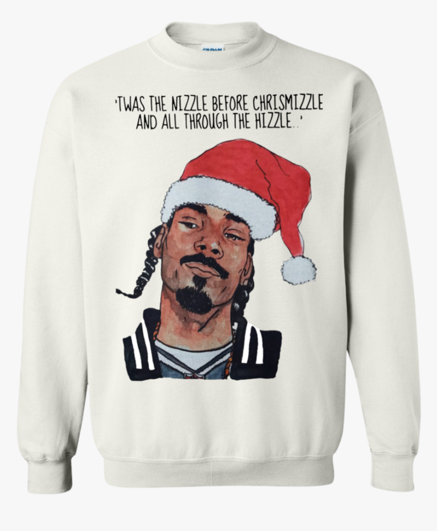 Twas The Nizzle Before Chrismizzle Aw Snoop Dogg Twas - Snoop Dogg Xmas Jumper, HD Png Download, Free Download