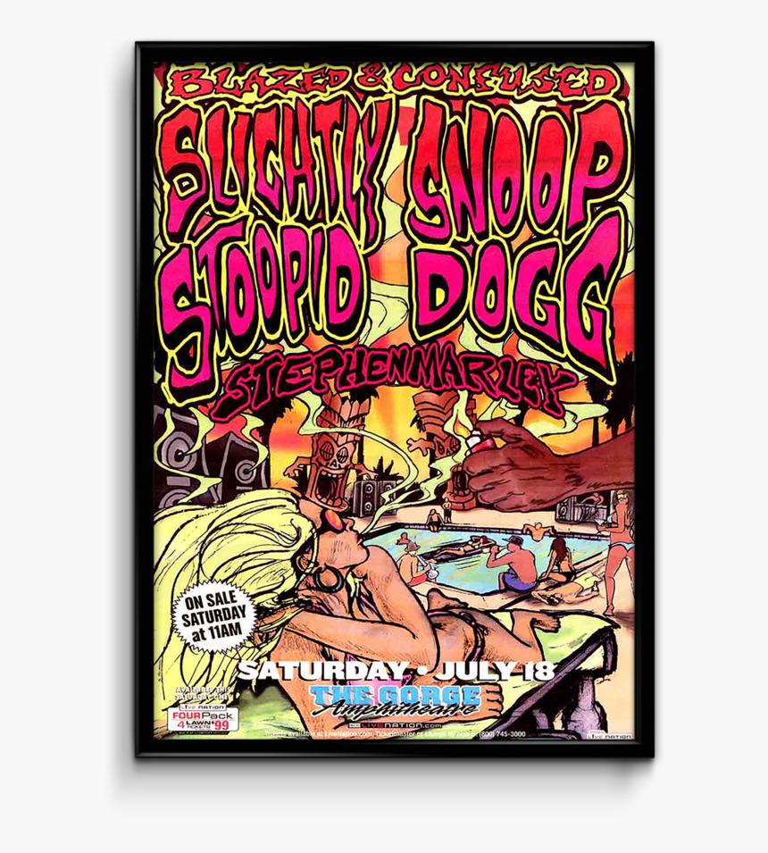 Slightly Stoopid Tour Poster, HD Png Download, Free Download