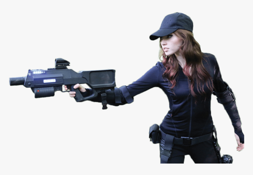 Transparent Laser Gun Png - Gun And Girl Png, Png Download, Free Download