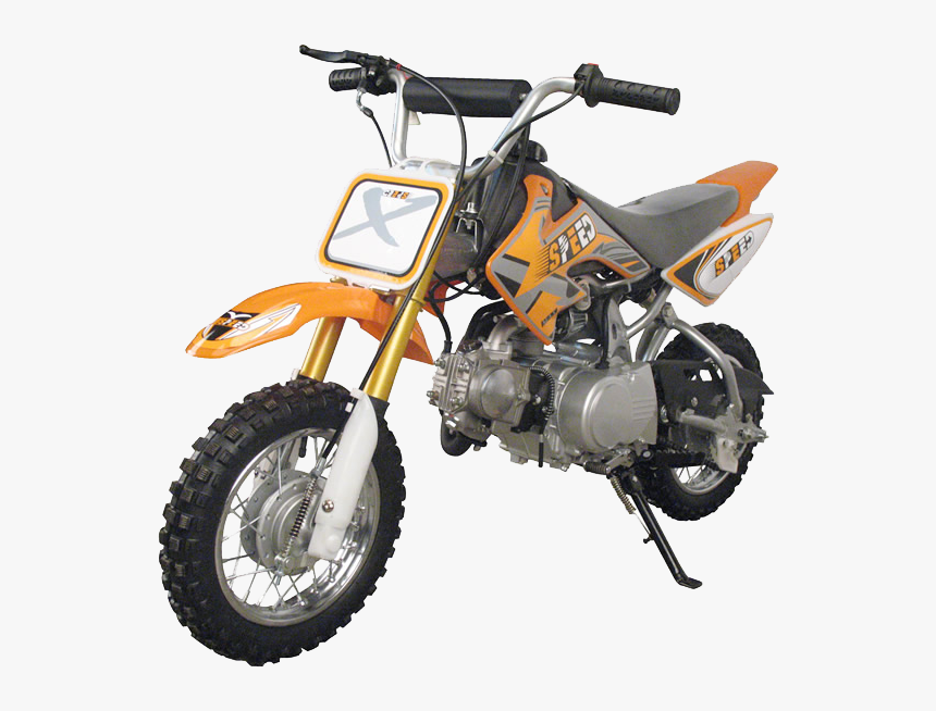 Dirt Bike 70cc Semi Auto - Motorcycle, HD Png Download, Free Download