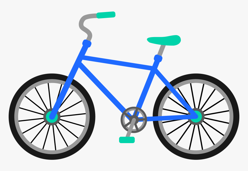 Clipart Of Bike, Proceeds And Specialized - Girl On Bike Png, Transparent Png, Free Download