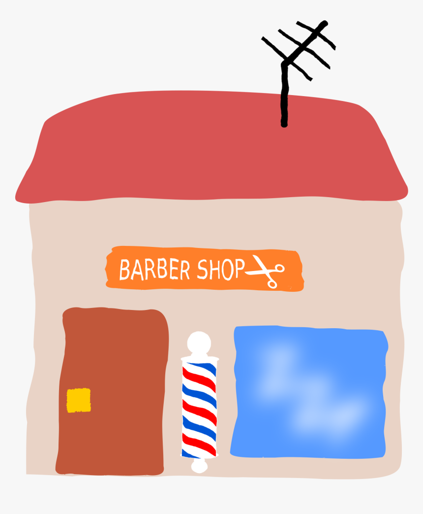 Crooked Barbershop 1 Clip Arts - Scalable Vector Graphics, HD Png Download, Free Download