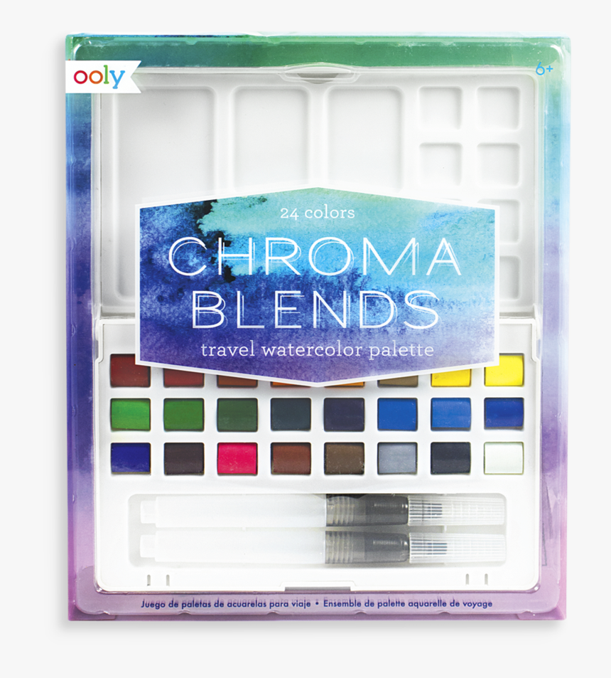 Chroma Blends Watercolor Palette, HD Png Download, Free Download