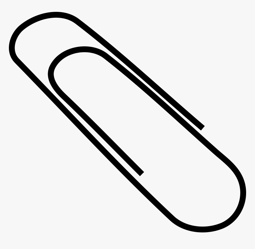 Simple Paper Clip - Paper Clip Clip Art, HD Png Download, Free Download