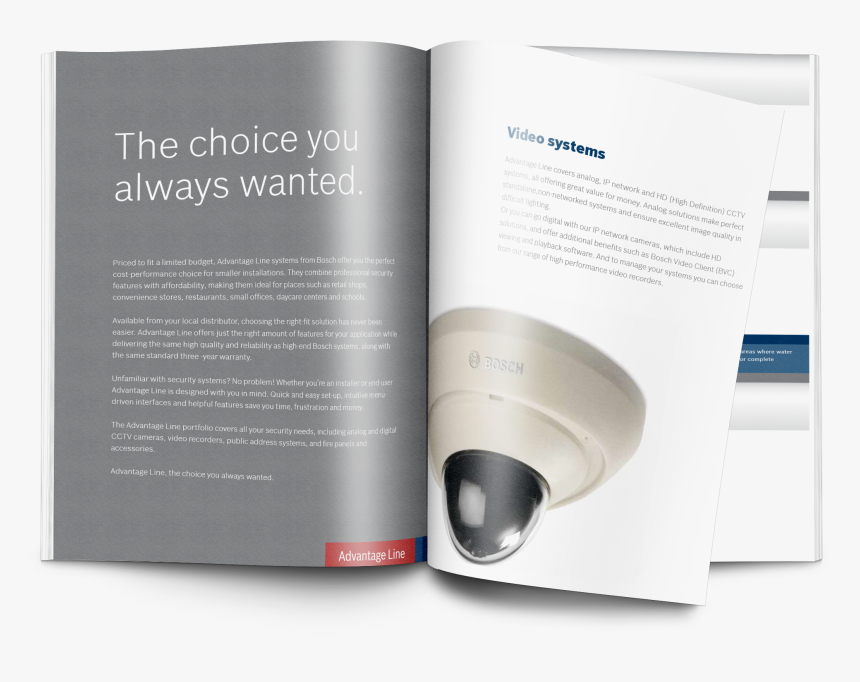 Bosch Catalog Advantage Line - Brochure, HD Png Download, Free Download