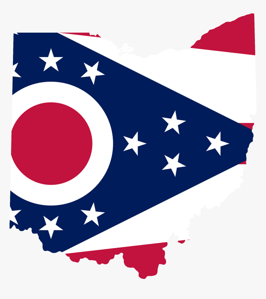 Ohio State Flag Png, Transparent Png, Free Download