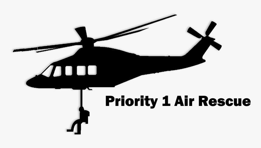 Priority 1 Air Rescue - Search And Rescue Helicopter Logo, HD Png Download, Free Download
