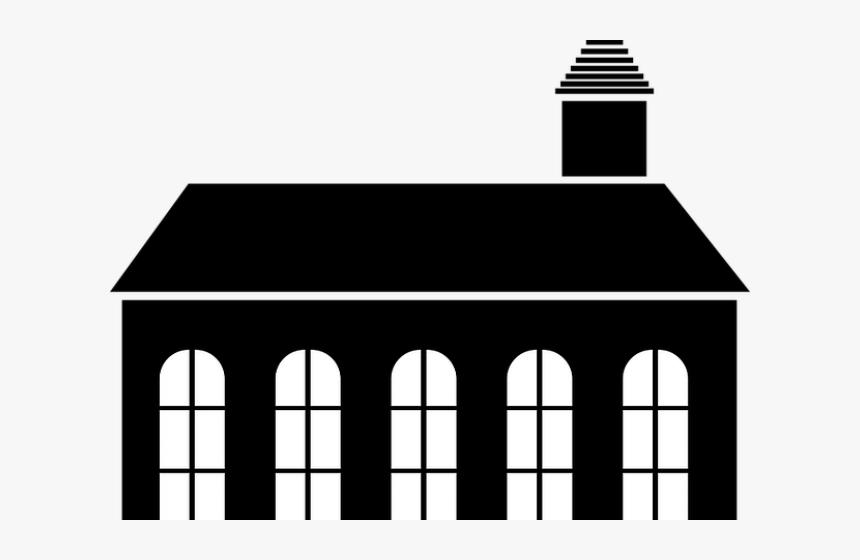 Church Clipart Church Building - Silhouette Church Building, HD Png Download, Free Download