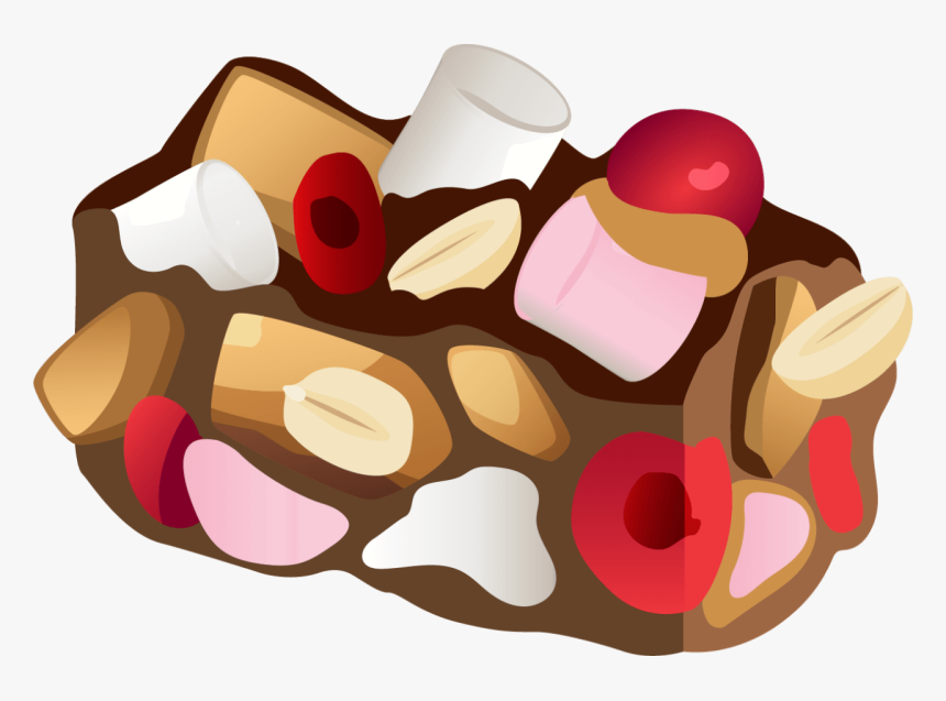 Picture Royalty Free Stock Smore Clipart Mini Marshmallow - Clip Art Rocky Road, HD Png Download, Free Download