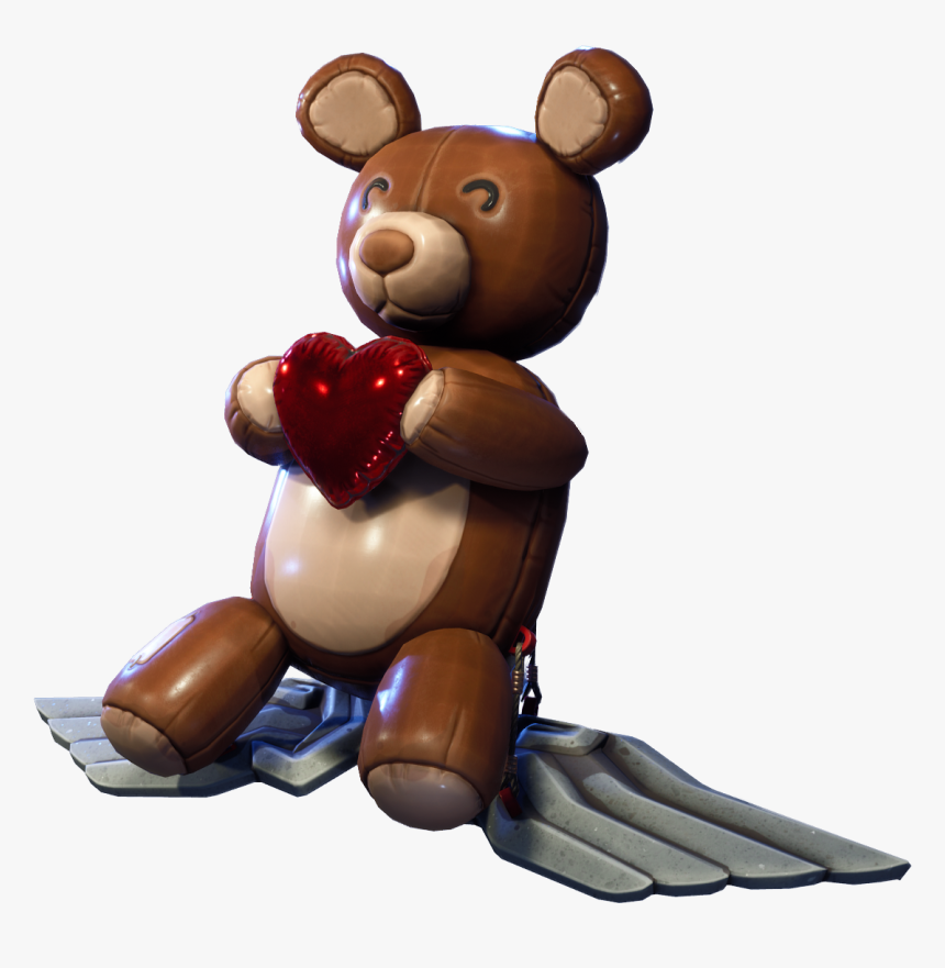 Fortnite Bear Force One - Leather Plush Toys Bear, HD Png Download, Free Download