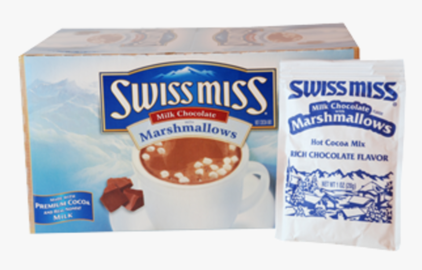 Swiss Miss Hot Cocoa With Marshmallows - Swiss Miss Hot Chocolate Halal, HD Png Download, Free Download