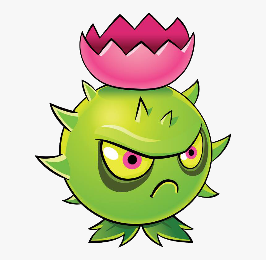 Plants Vs Zombies Clipart Pea Pod - Homing Thistle Pvz 2, HD Png Download -...