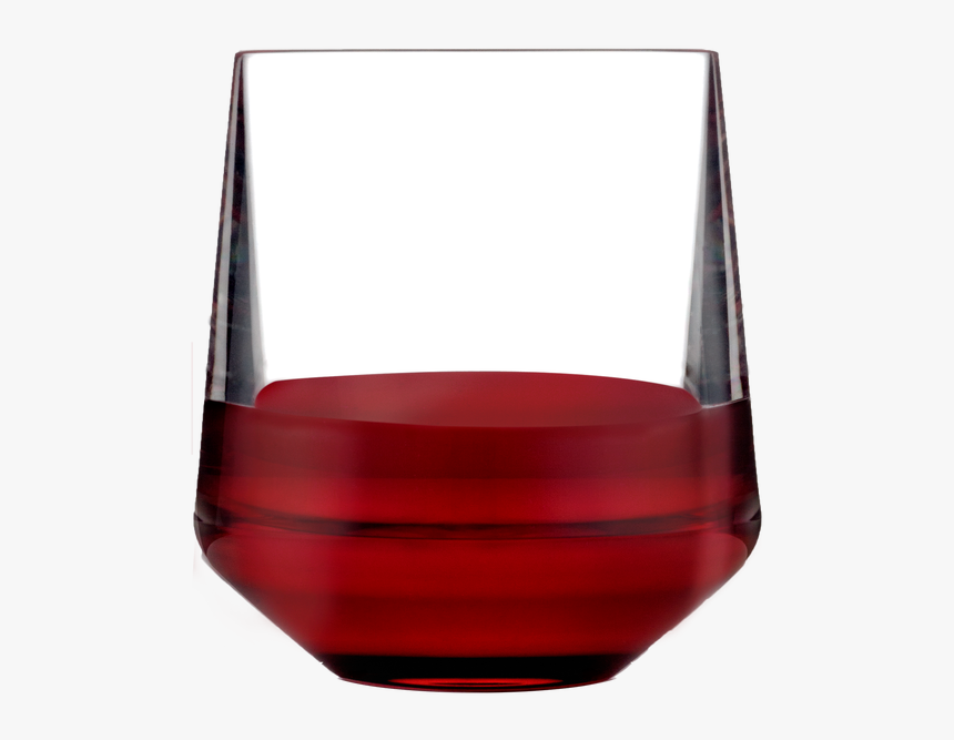 Drinique Stemless Wine Glass 12 Oz With Red Wine - Stemless Red Wine Transparent, HD Png Download, Free Download