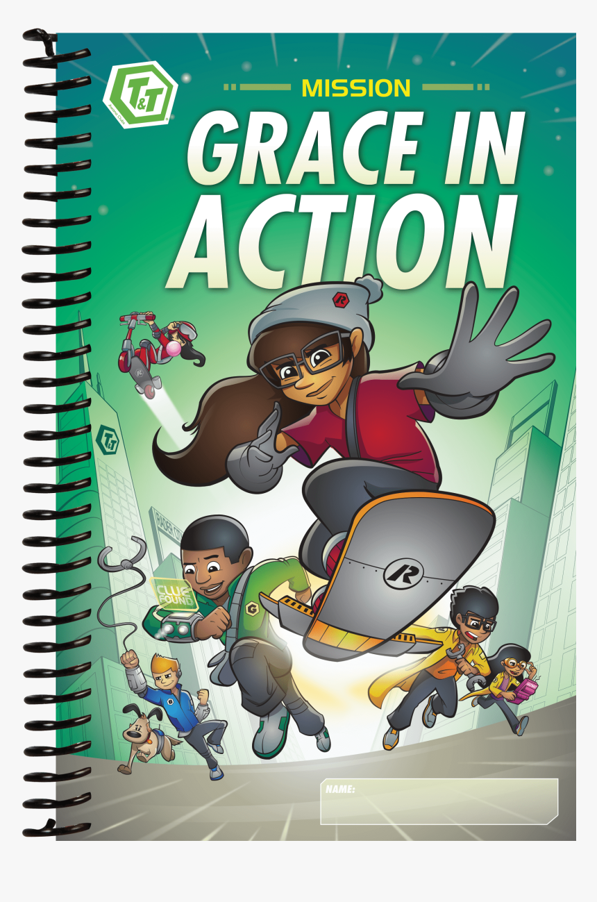 Grace In Action Cover - Grace In Action Awana, HD Png Download, Free Download